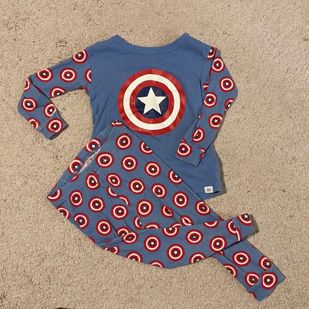 Gap Captain America Toddler PJ’s Set